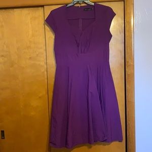 Purple dress very stretchy